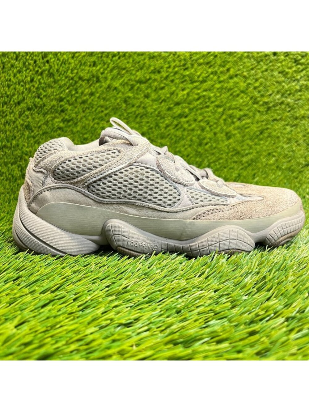 Adidas Yeezy 500 Mens Size 6 Ash Gray Athletic Running Walking Shoes Sneakers